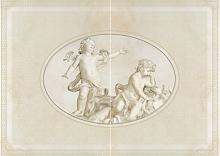 Europa Ceramica, Travertino Florence, Florence Панно (из 2-х элементов) 63,2х45,2