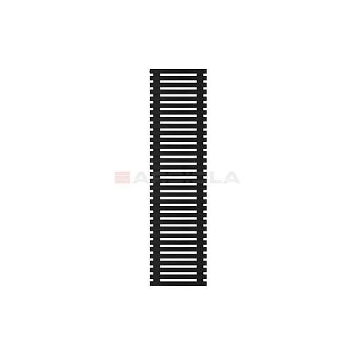 Arbiola Gorizont Ritmo H 600-40-32 секции чёрный горизонтальный  радиатор c боковым подключением