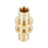 Муфта равнопроходная ELSEN 16 латунь, CN