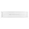 Arbiola Gorizont Ritmo H 1200-40-05 секций белый горизонтальный  радиатор c боковым подключением