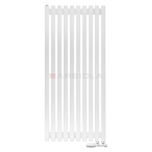 Arbiola Ritmo V 1000-40-10 секции белый вертикальный радиатор c нижним подключением