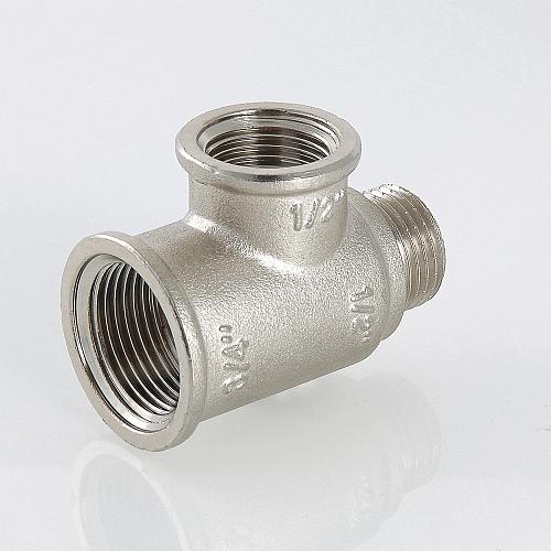 Valtec 3/4" х 3/4" х 1/2" Тройник переходной наружная-внутренняя-внутренняя резьба