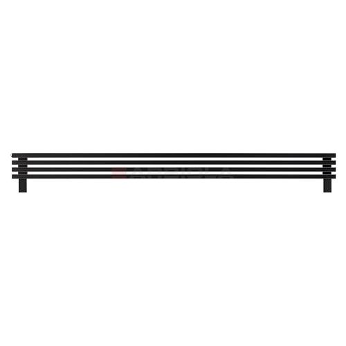Arbiola Gorizont Compact HZ 2200-63-04 секции черный горизонтальный радиатор c боковым подключением с ножками