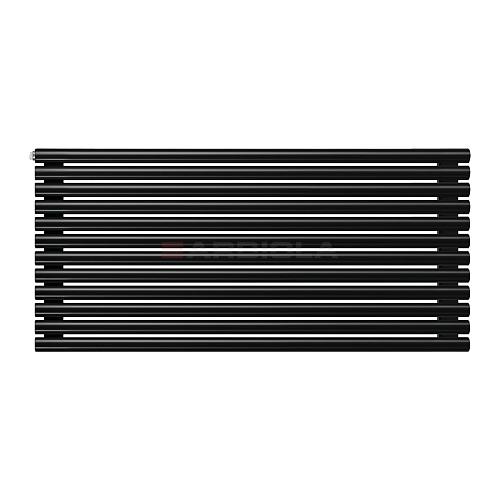Arbiola Gorizont Iris H 1500-42-12 секции черный горизонтальный радиатор c боковым подключением