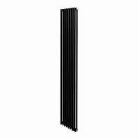 Royal Thermo Shift R22 C2180 - 08 секций RAL9005m Дизайн-радиатор  (черный) с боковым подключением