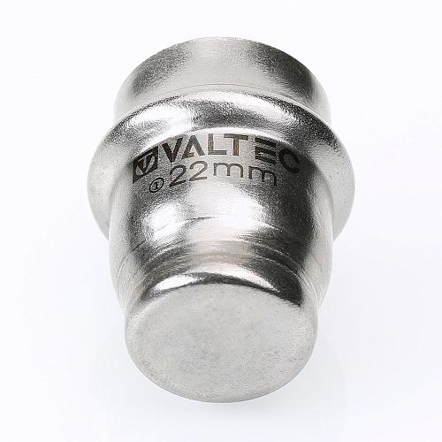 VALTEC 18 мм Заглушка из нержавеющей стали