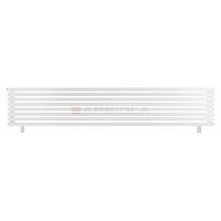 Arbiola Gorizont Ritmo HZ 2500-40-08 секций белый горизонтальный  радиатор c боковым подключением (на ножках)