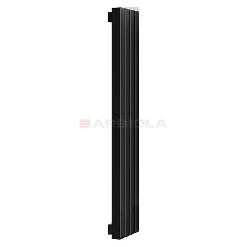 Arbiola Mono H 1200-60-16 секции черный вертикальный радиатор c боковым подключением