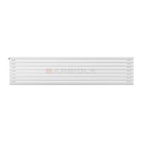 Arbiola Gorizont Iris H 1800-42-08 секции белый горизонтальный радиатор c боковым подключением