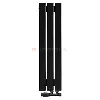 Arbiola Mono V 750-60-03 секции черный вертикальный радиатор c нижним подключением