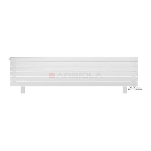 Arbiola Gorizont Liner VZ 1750-36-06 секции белый горизонтальный радиатор c нижним подключением с ножками