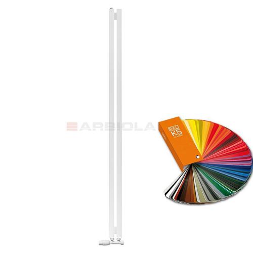 Arbiola Ritmo V 1800-40-02 секции белый цветной вертикальный радиатор c нижним подключением