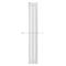 Arbiola Liner H 1200-36-03 секции белый вертикальный радиатор c боковым подключением
