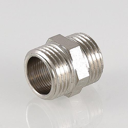 Valtec 1/2" Ниппель резьбовой равнопроходной