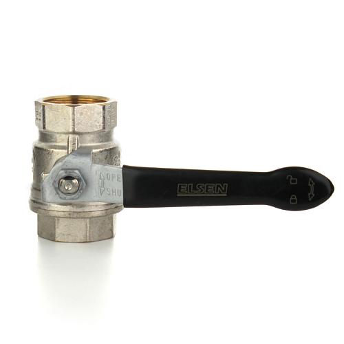Elsen Кран шаровой, Strong T, ВВ 1 1/4", ручка - рычаг