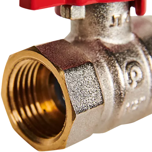 ROMMER Кран шаровой, ВР/ВР, ручка бабочка 3/4"